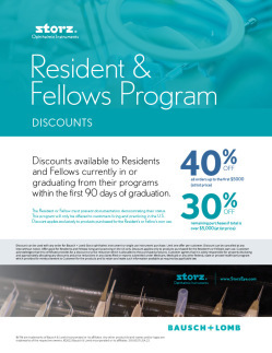 Resident & Fellows Program